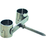 Abraçadeira Inox Dupla p/ Tubo